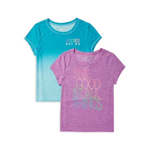 Tee Perfomance Cotton Shirts Girls Tops Star Jack Pure 